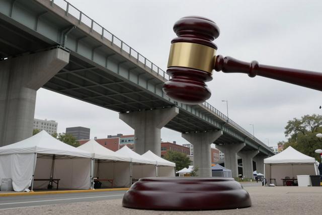 Judge Halts Removal of Van Horne Viaduct Encampment