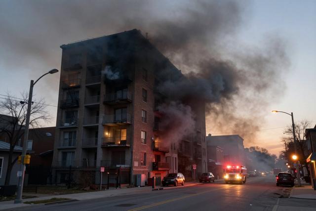 Two Children Seriously Injured in Montréal‑Nord Apartment Fire