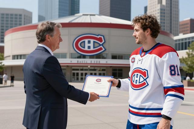 Mayor Grants Honorary Citizenship to Gallagher as He Leaves Canadiens