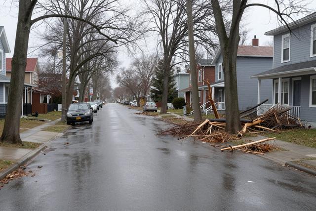 Severe Storms Topple Trees in Montreal's North Suburbs