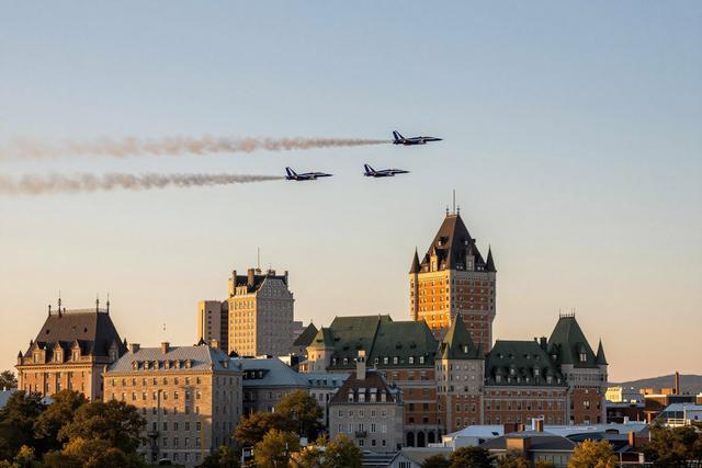 Patrouille de France Soars Over Montreal and Quebec City