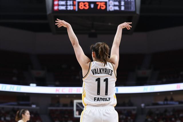 Salaun's 26 Points Propel Valkyries to 83-75 Win