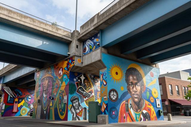 Montreal Artists Paint Highway Murals to Launch Cultural Hub