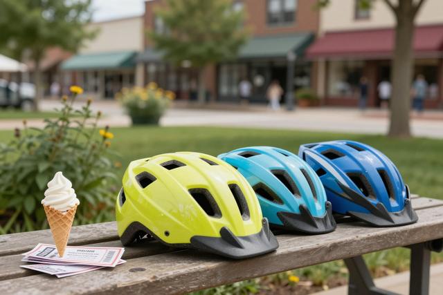 Safe Summer Bike Helmet Program Gives 5,000 Ice‑Cream Tickets