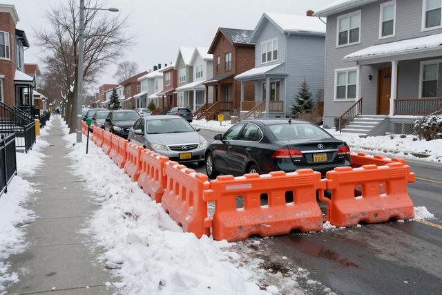 Construction Blocks NDG Driveway, Resident Stranded