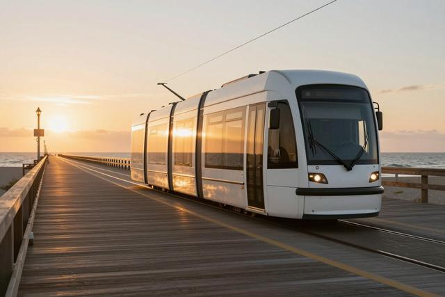 Boardwalk Authority Adds Electric Volvo Trams