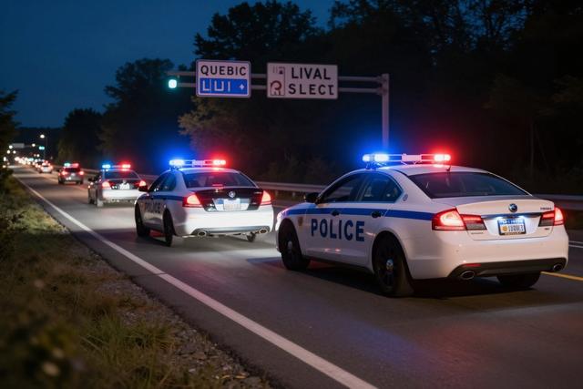 Quebec Police Stop 21‑Year‑Old Driving 208 km/h on Laval Highway