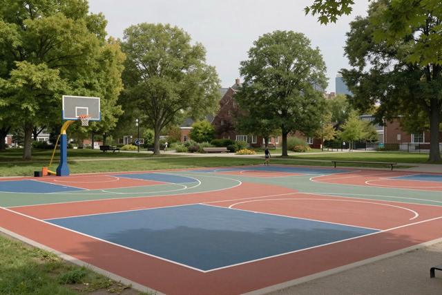 New Basketball Courts Open in Montreal’s Martin-Luther-King Park