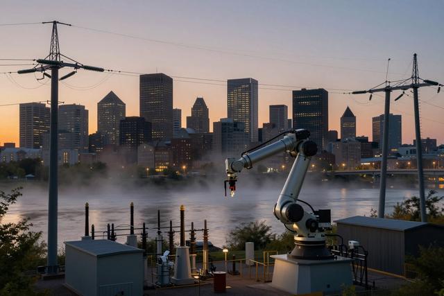Tessellate Robot to Monitor Hydro-Québec Power Grid