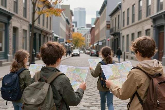 Urban Scouts Day Camp Helps Kids Navigate Montreal Without Phones