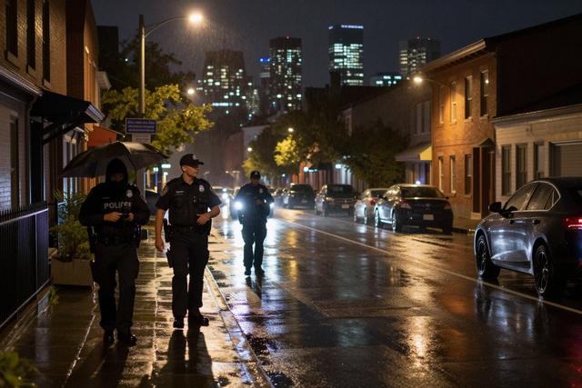Four Suspects Assault Two Montreal Police Officers in Villeray