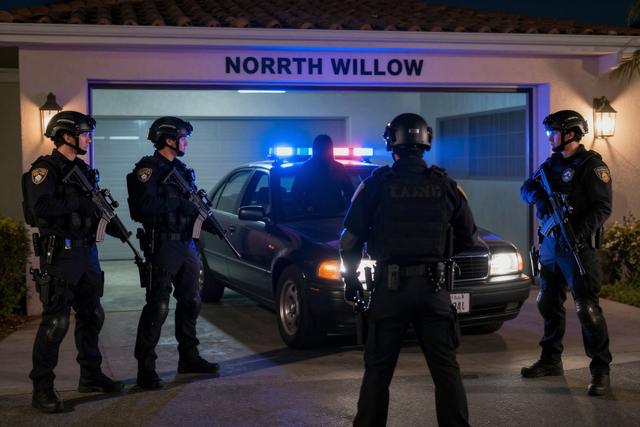 SWAT Team Arrests Barricaded Suspect in Compton Home
