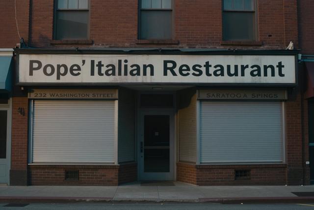 Pope's Italian Restaurant Shuts Doors After 40 Years