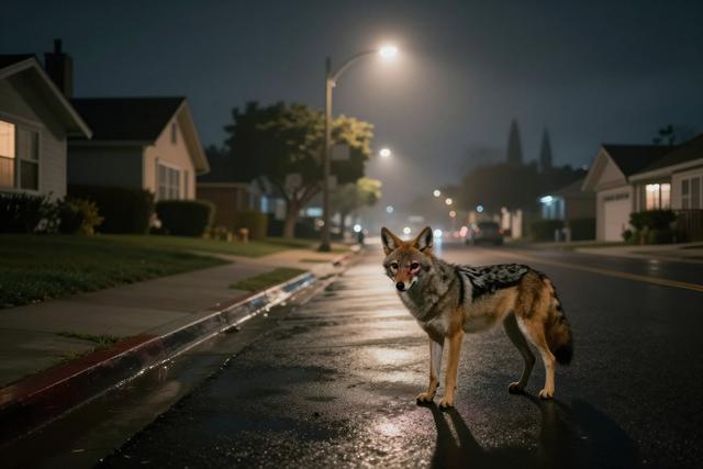 Wildlife Group Calls for Help Finding Injured Coyote in Studio City