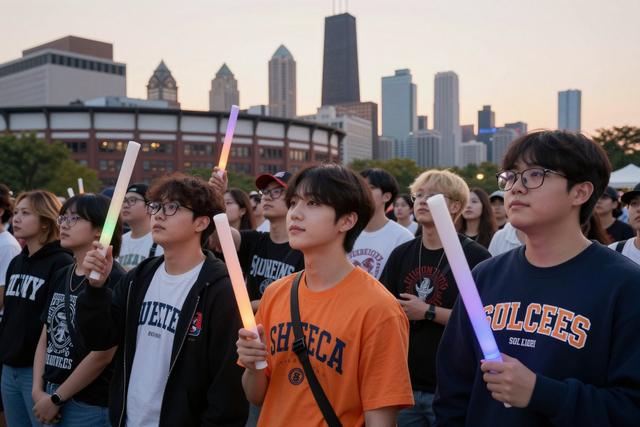 Fans Queue Early for BTS 'Arirang' Tour Night One at Soldier Field