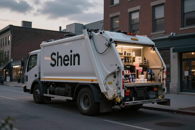 Shein Montreal Pop‑Up Met With Garbage Truck Protest