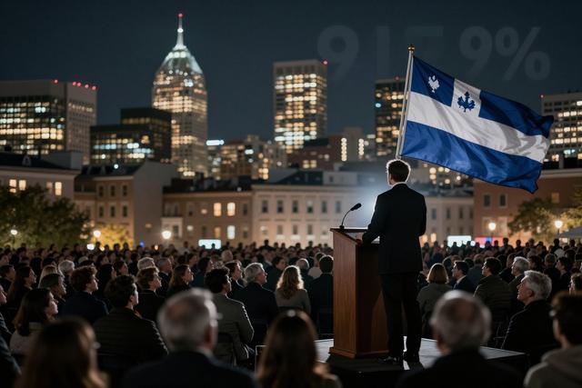 PQ Leader Promises 20% Tax Cut for Quebec Businesses