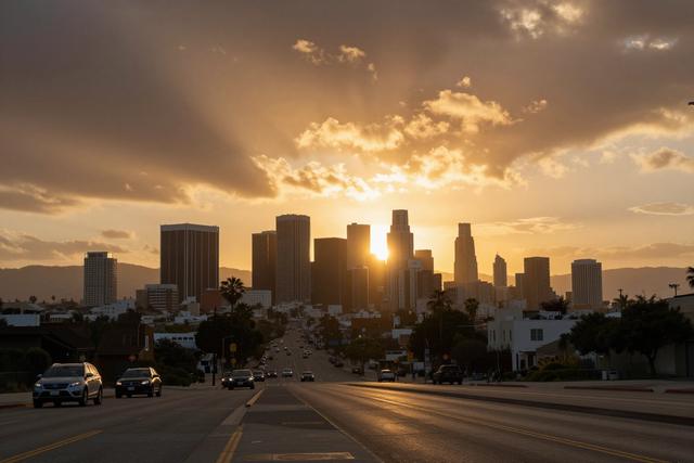 Los Angeles Heat Set to Decline as Wet Spell Ends