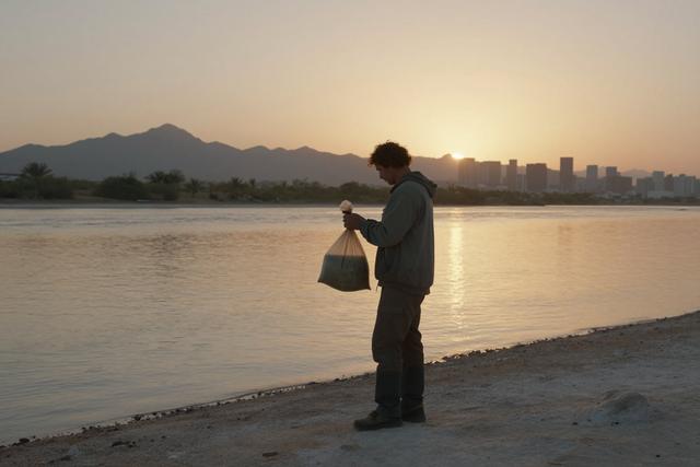Mesa Fisherman Reports Mysterious Bag Found in Salt River
