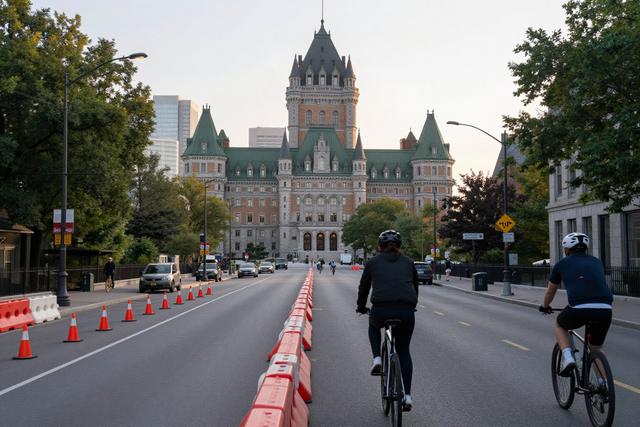 Montreal Closes Streets Around Mount Royal for Cycling Championships