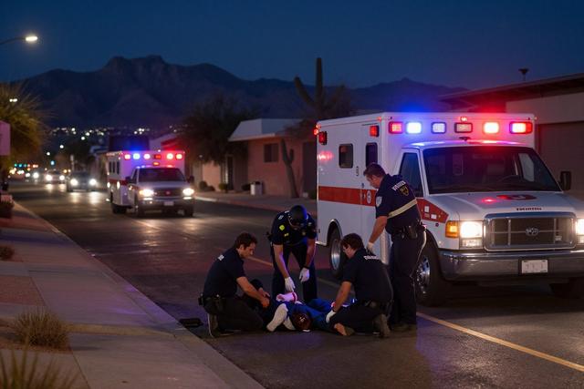 Pedestrian Hospitalized After Phoenix Vehicle Crash
