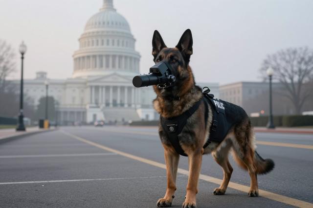 Arlington Police Deploy New Electronic Sniffing K9
