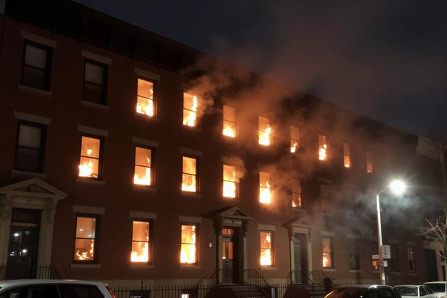 Two Hospitalized After Early‑Morning Apartment Fire in Kensington