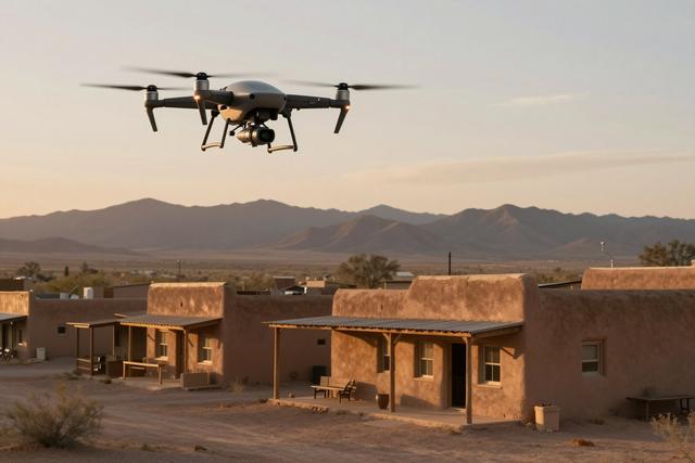 Predator Drones Patrol Arizona Border Towns Under Operation Vanguard