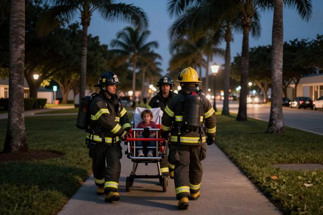 Child Found Unconscious in Miami Park Rushed to Hospital