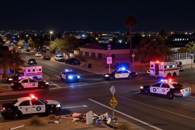 Four Injured in Crash at 55th & Indian School