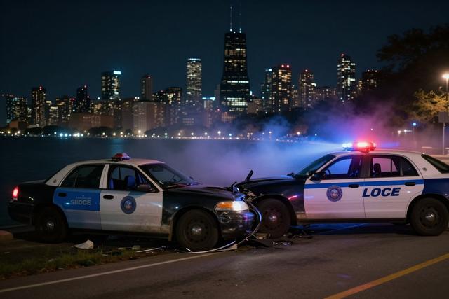 Driver Arrested After Wrong‑Way Crash Kills Woman on Lake Shore Drive