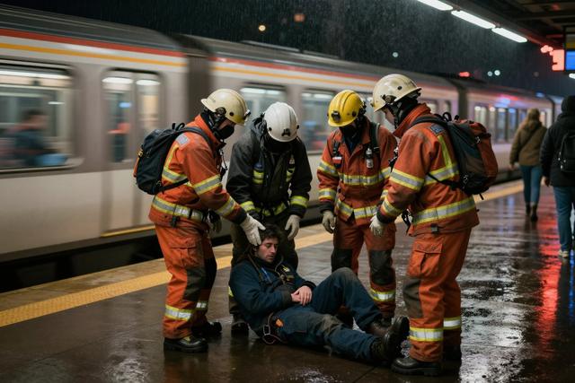 Man in his 40s critically injured after train collision at Lionel‑Groulx