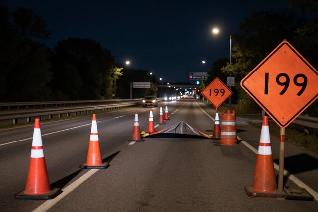 Southbound I-95 Lane Closed Oct. 6 for Camera Repairs