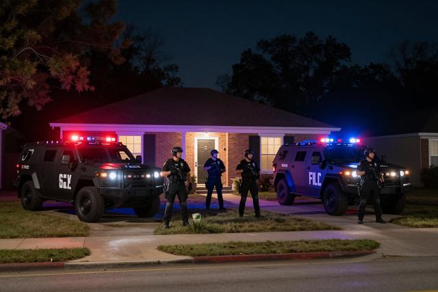SWAT Team Engages Standoff After Man Shot in Southeast Houston Home