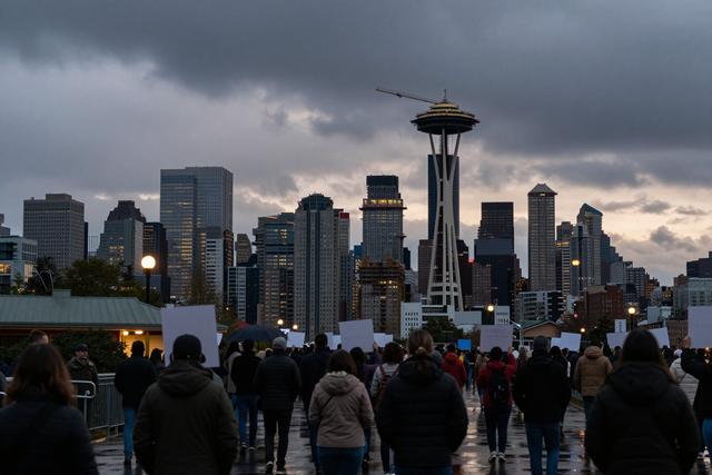 Seattle Protesters Demand Moratorium on AI Data Centers