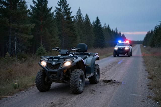 Man Critical After ATV Crash, Driver Charged with Impaired Driving