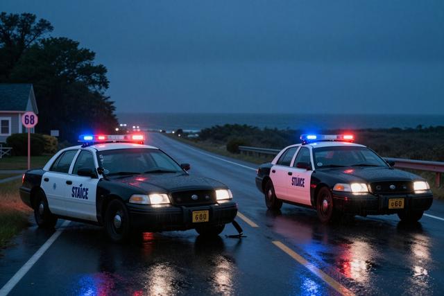 Drugged driver hits two state police cruisers on Cape Cod