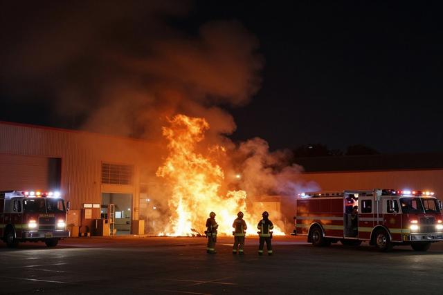 Fire Marshals Investigate Two‑Alarm Warehouse Fire in Houston