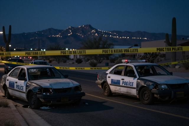 Four Arrested After Road‑Rage Shooting in Mesa’s East Valley