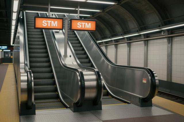 STM to replace 60 metro escalators by 2031