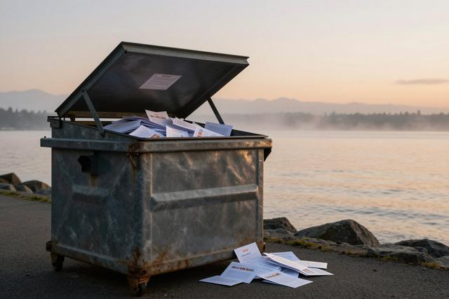 92 Missing Ballots Recovered from Seattle Park Dumpster
