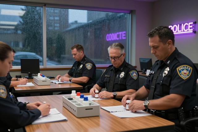 Seattle Police Hold Drug Take-Back Day at Southwest Precinct