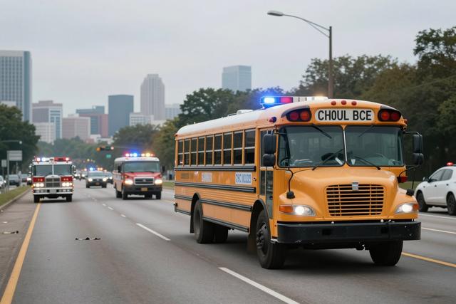 Student Describes Chaos After Metro Atlanta School Bus Crash