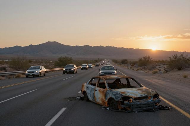 I-10 Reopens in Goodyear After Overnight Car Fire